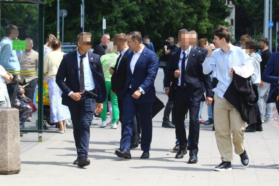 Prezydent Nawrocki świętuje z rodziną