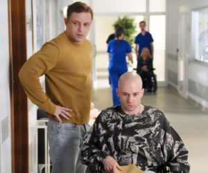 Barwy szczęścia, odcinek 3420: Hubert (Marek Molak), Adaś (Kamil Studnicki)