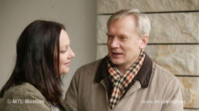 M jak miłość, Filarski (Andrzej Precigs), Krysia (Hanna Mikuć)