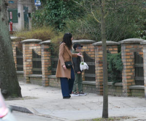 Marta Kaczyńska ze święconką