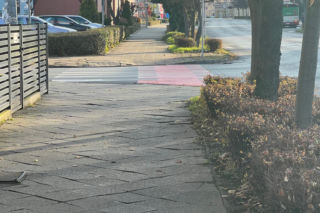 Przejścia pieszo-rowerowe na Zatorzu