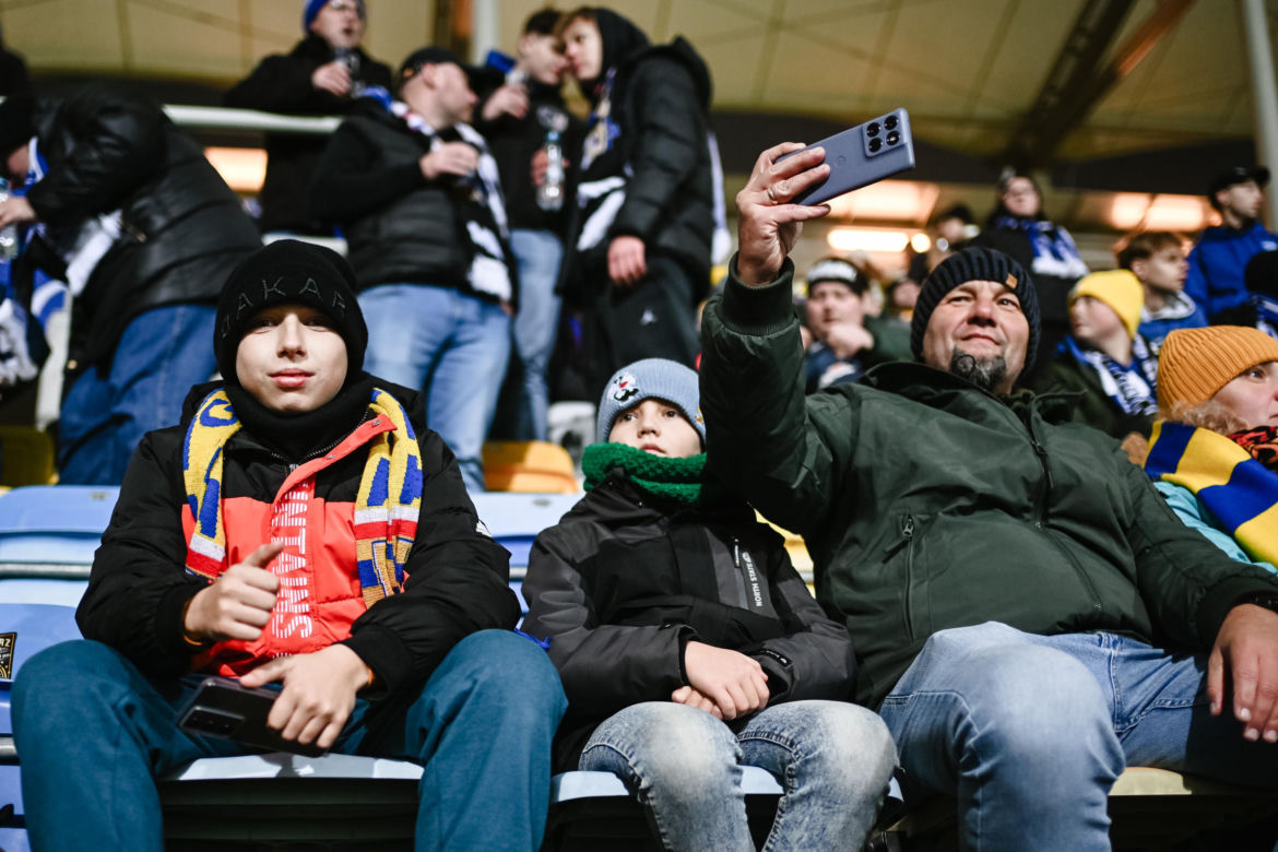 Arka Gdynia - Lech Poznań: Zdjęcia kibiców z meczu 15. kolejki PKO BP Ekstraklasy