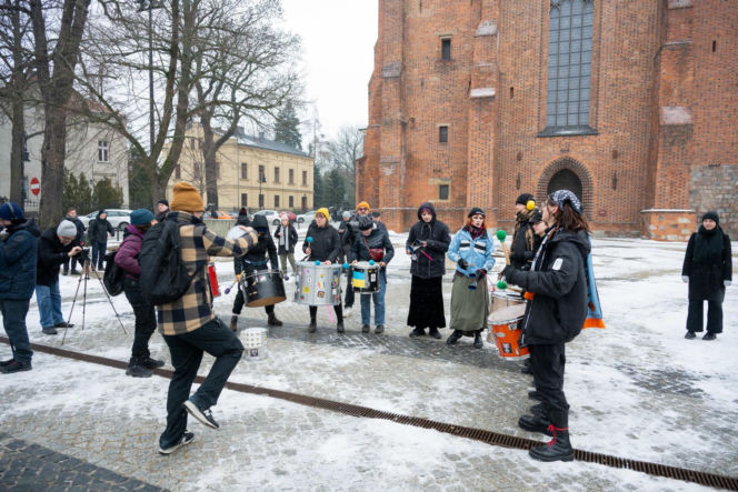 Protest mieszkańców Osiedla Maltańskiego