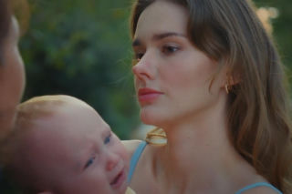 M jak miłość odc. 1907. Franka (Dominika Kachlik), Marysia (Małgorzata Pieńkowska), Antoś (Mark Myronenko)