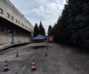 Koronawirus. W Nowym Sączu działa punkt poboru wymazów. Ruszyły badania przesiewowe