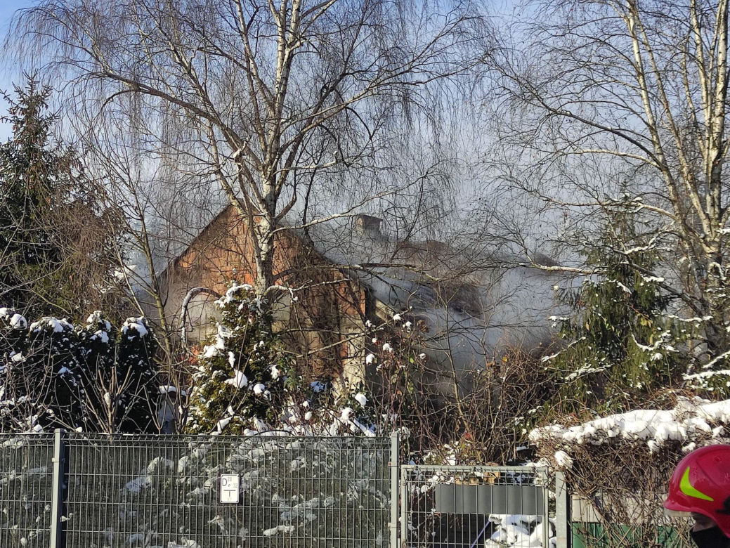 Kłęby dymu nad Krakowem! Pożar na ul. Malborskiej. Co się pali?