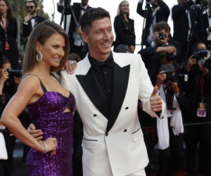  Lewandowscy brylują w Cannes. Ania w sukni za kilkanaście tysięcy