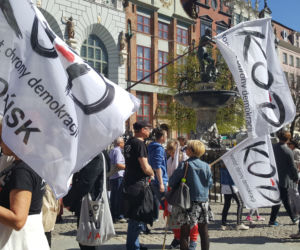 Nie dla nacjonalizmu i faszyzmu w Gdańsku