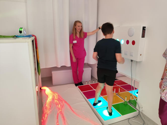 To jedyna taka sala w regionie. Pomaga dzieciom zapomnieć, że są w szpitalu. Sala Doświadczania Świata