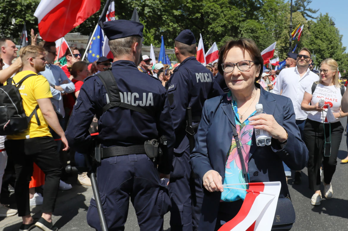 Marsz 4 czerwca w Warszawie - tłumy na ulicach stolicy!