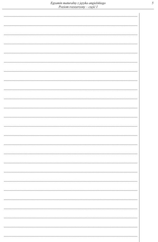 Matura 2014 język angielski ARKUSZE poziom rozszerzony cz. 1-5