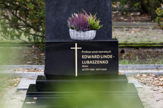 Edward Linde-Lubaszenko. Grób