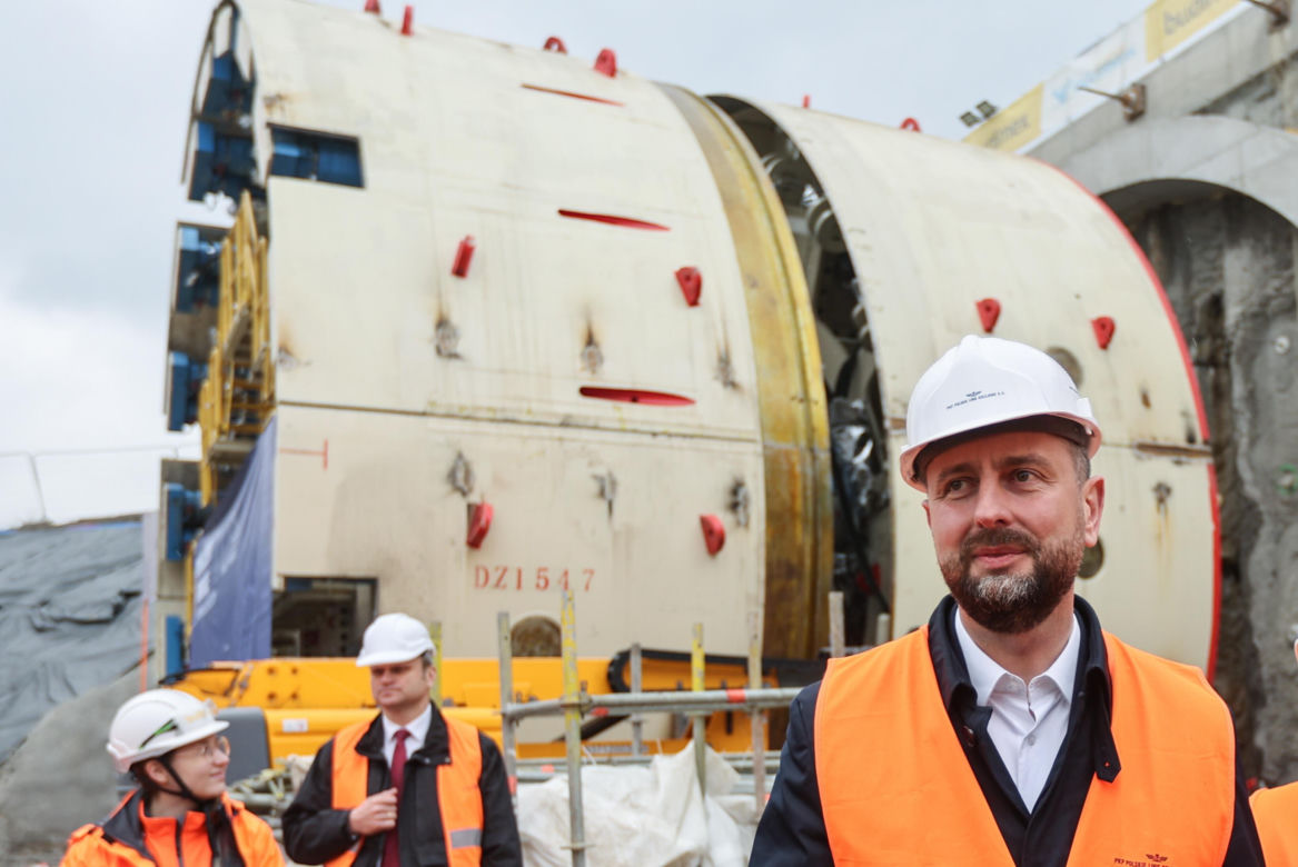 Rozpoczęła się budowa najdłuższego tunelu kolejowego w kraju. Powstaje w Małopolsce