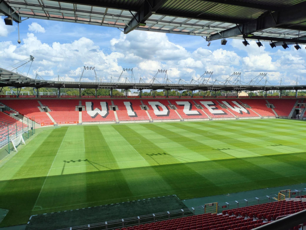 Wspólny mecz Widzewa ze Zbigniewem Bońkiem i wiceprezydentem Łodzi