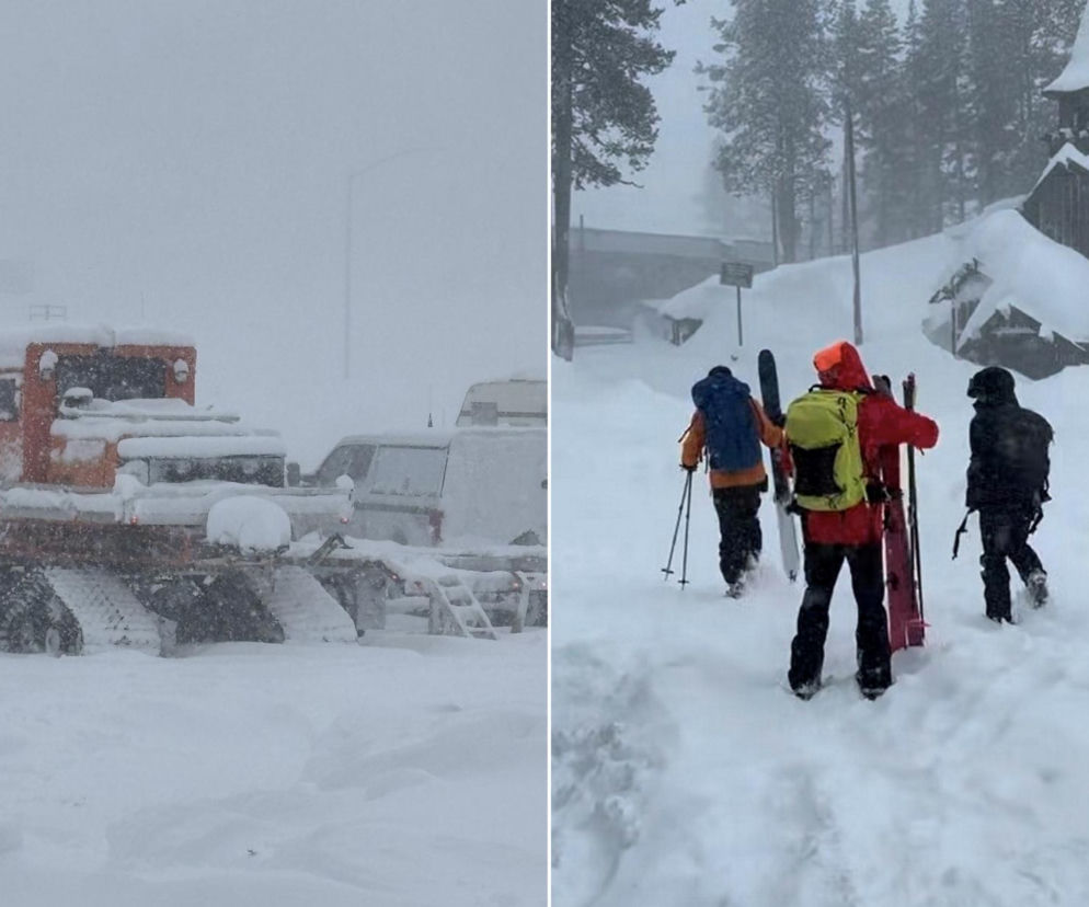 Wielka lawina porwała ludzi! Dziesięciu zaginionych narciarzy