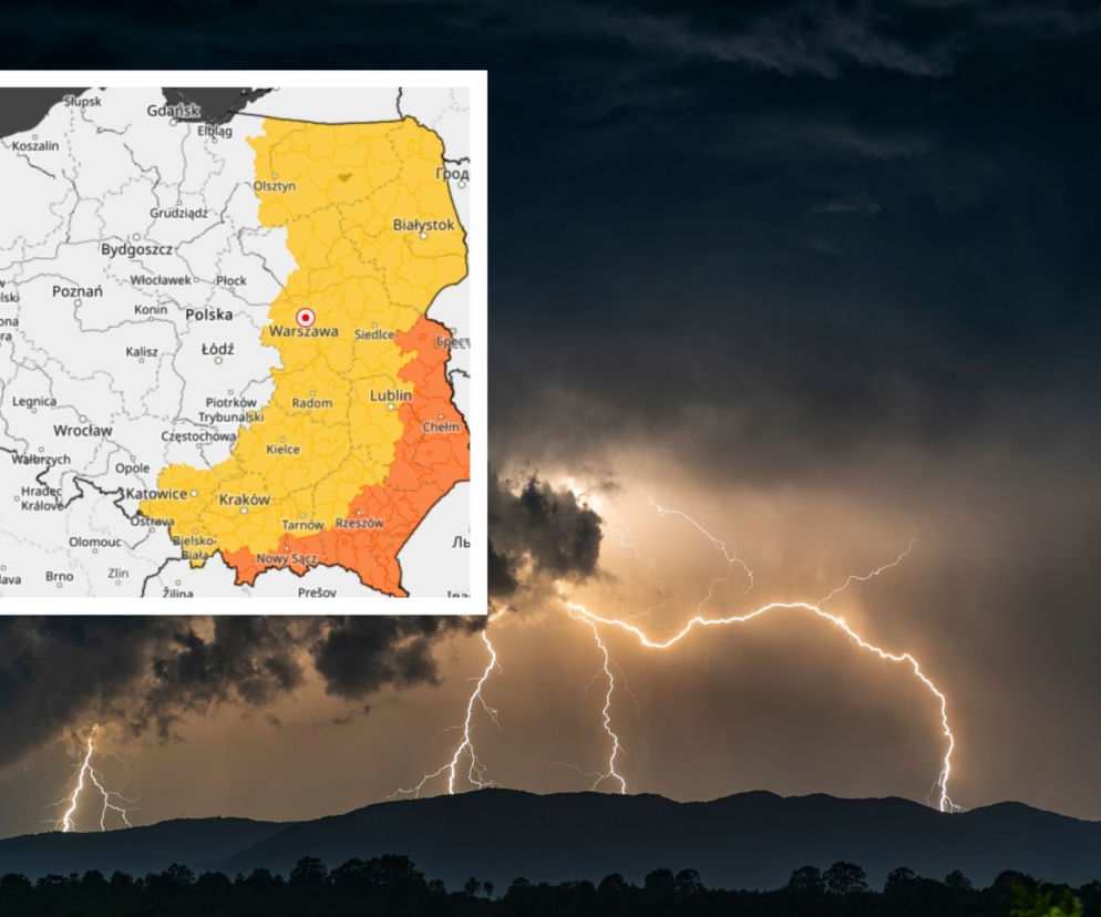 Groźne burze i nawałnice w Polsce. IMGW wydało ostrzeżenia drugiego stopnia! [LISTA WOJEWÓDZTW]