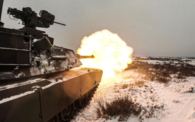 1. Brygada Pancerna strzelała z Abramsów SEPv3