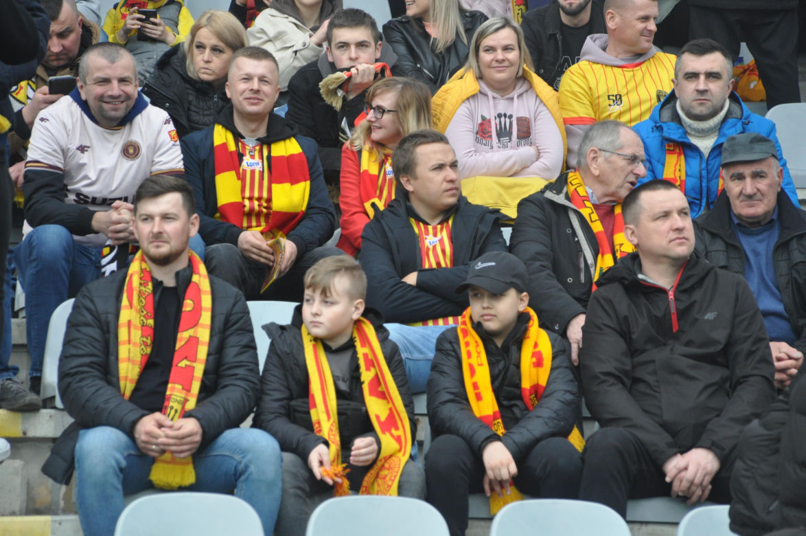 Tak dopingowali kibice na meczu Korona Kielce - Radomiak Radom