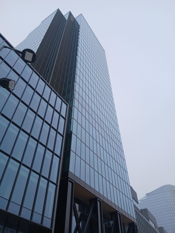 Studio A w Warszawie pod koniec budowy