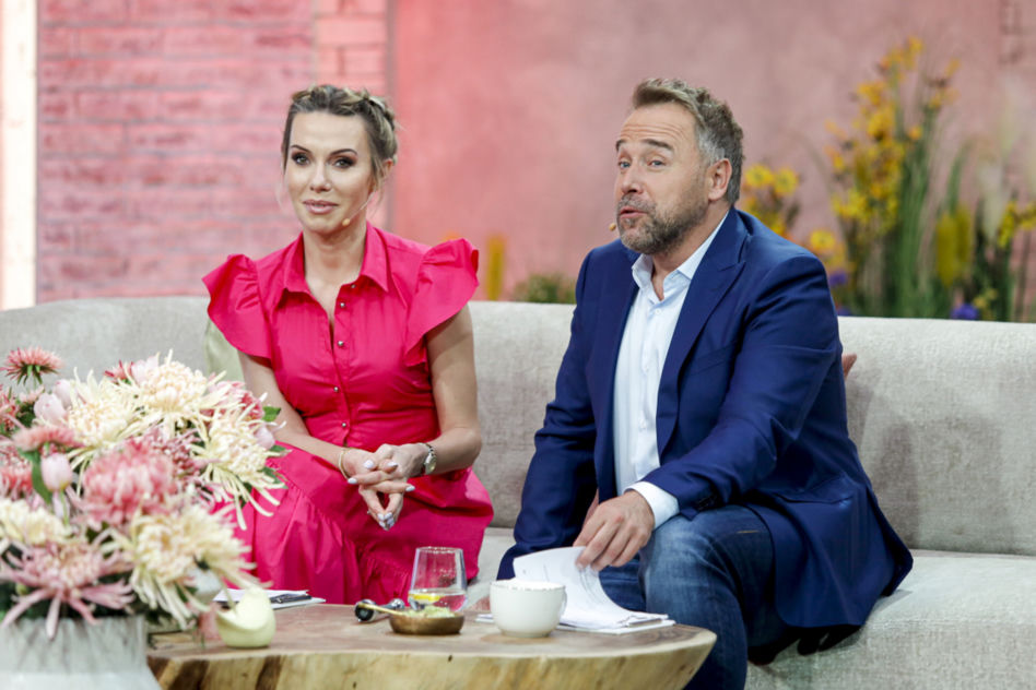 Nagranie programu Pytanie na Śniadanie TVP2. Małgorzata Opczowska i Łukasz Nowicki