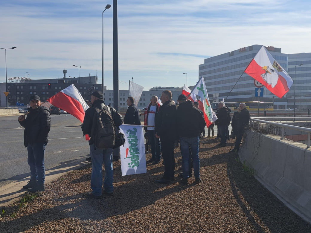 Protest rolników w Krakowie. 20.03.2024