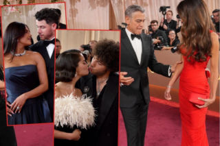 Zakochane pary na Złotych Globach! George Clooney z piękną żoną przyciągali wszystkie spojrzenia