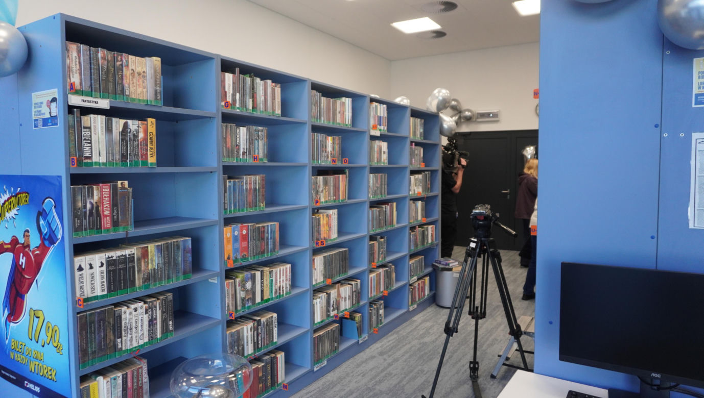 Kosmiczna biblioteka przeniosła się w nowe miejsce. Jak teraz wygląda? Byliśmy w środku