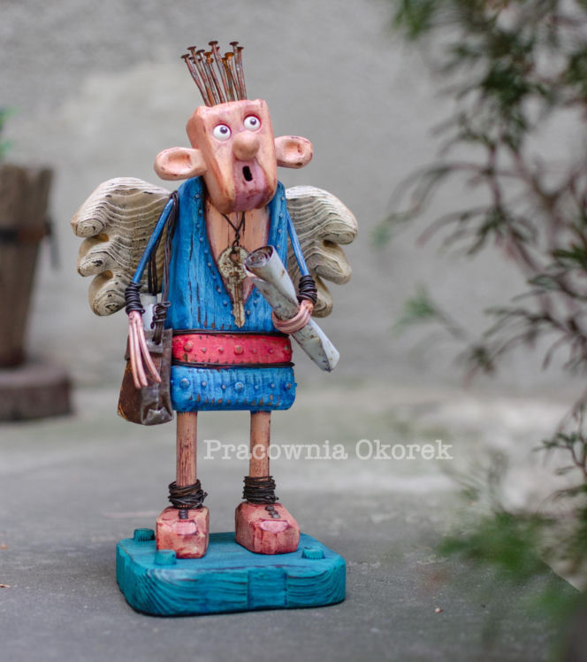 Okorek - drewniane dekoracje