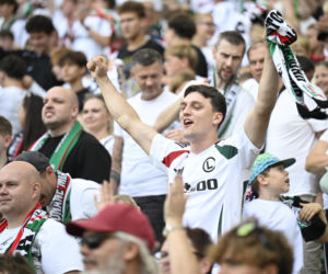 Legia Warszawa - Zagłębie Lubin: Zdjęcia kibiców