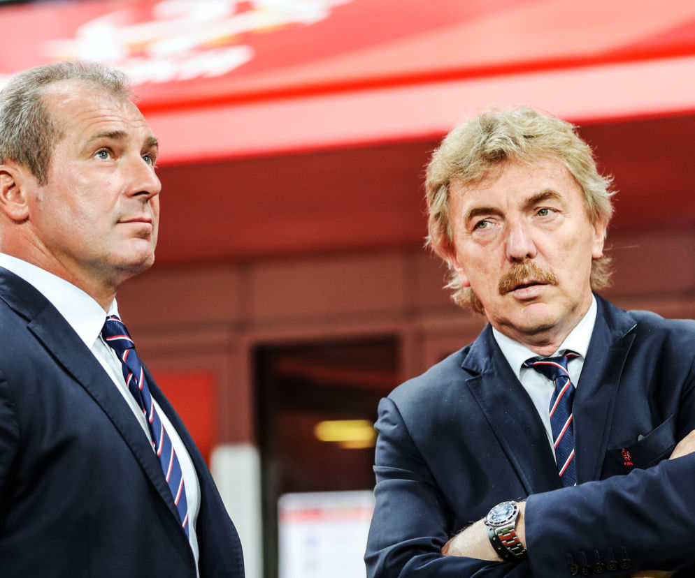 Marek Koźmiński i Zbigniew Boniek