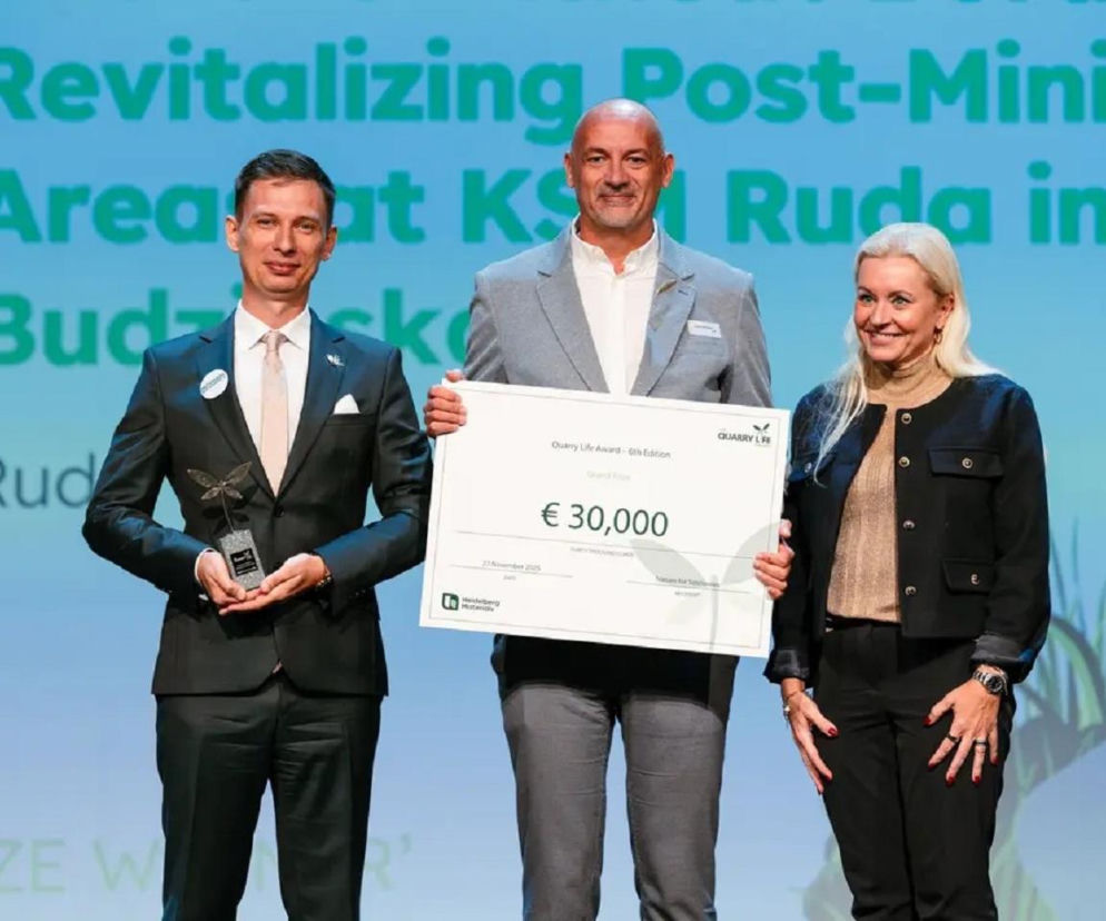 Projekt „Przyroda bez granic” realizowany w Kopalni Surowców Mineralnych w Rudzie przez Przemysława Bartosa i Daniela Sobolewskiego zwyciężył w 6. edycji konkursu światowego QLA