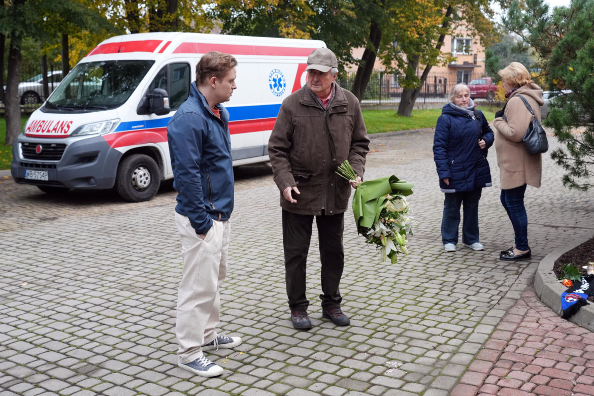 Barwy szczęścia, odcinek 3342. Jaworski (Jacek Kałucki), Hubert (Marek Molak)
