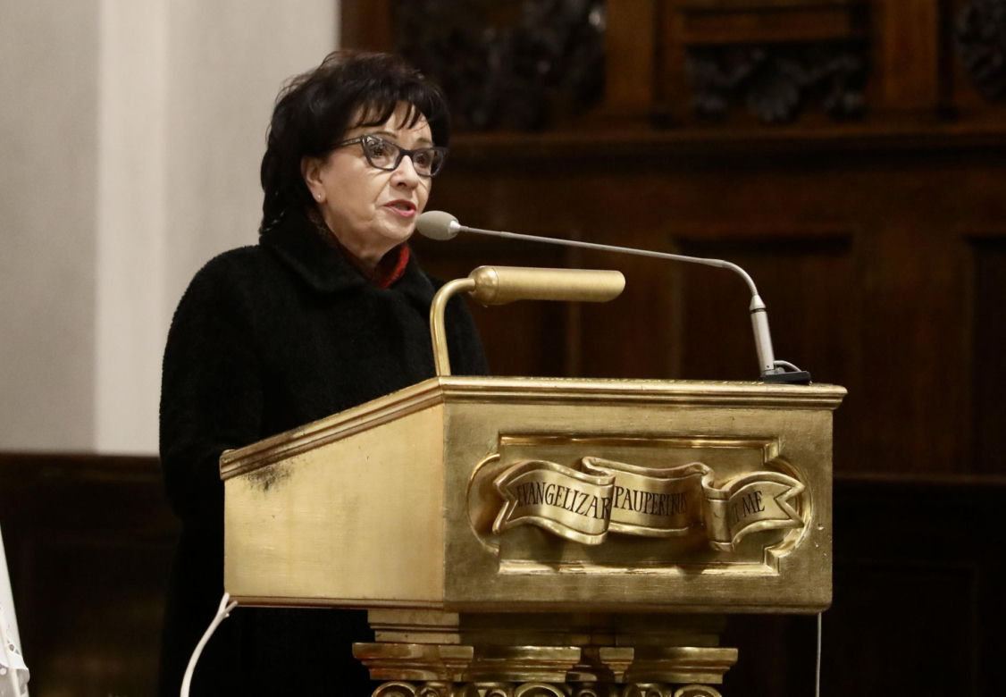 10. rocznica śmierci Jadwigi Kaczyńskiej. Jarosław Kaczyński u boku pani Basi