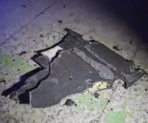 Dron wbił się w blok w Rumunii! Wielki pożar, są ranni