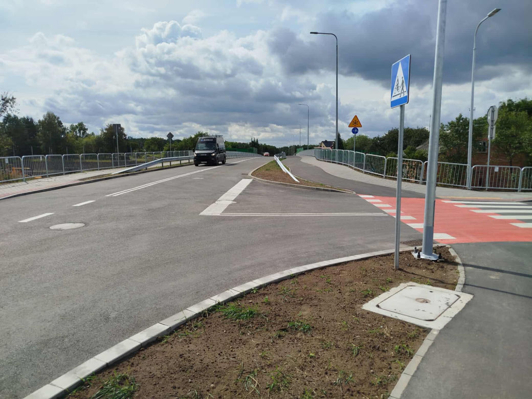 Nowy wiadukt na A2 w ciągu ul. Domanickiej w Siedlcach jest już otwarty i przejezdny