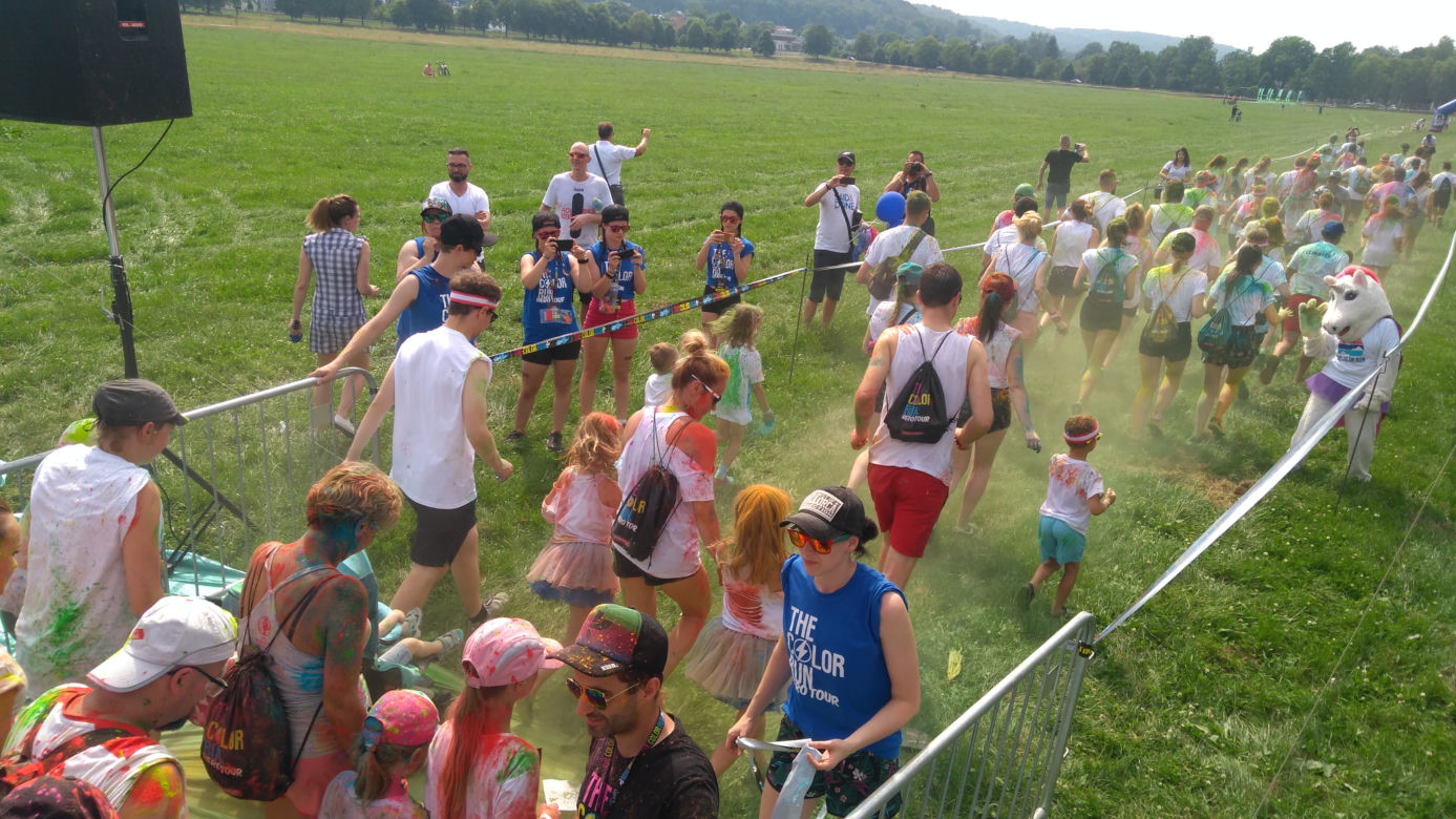 Bieg The Color Run w Krakowie