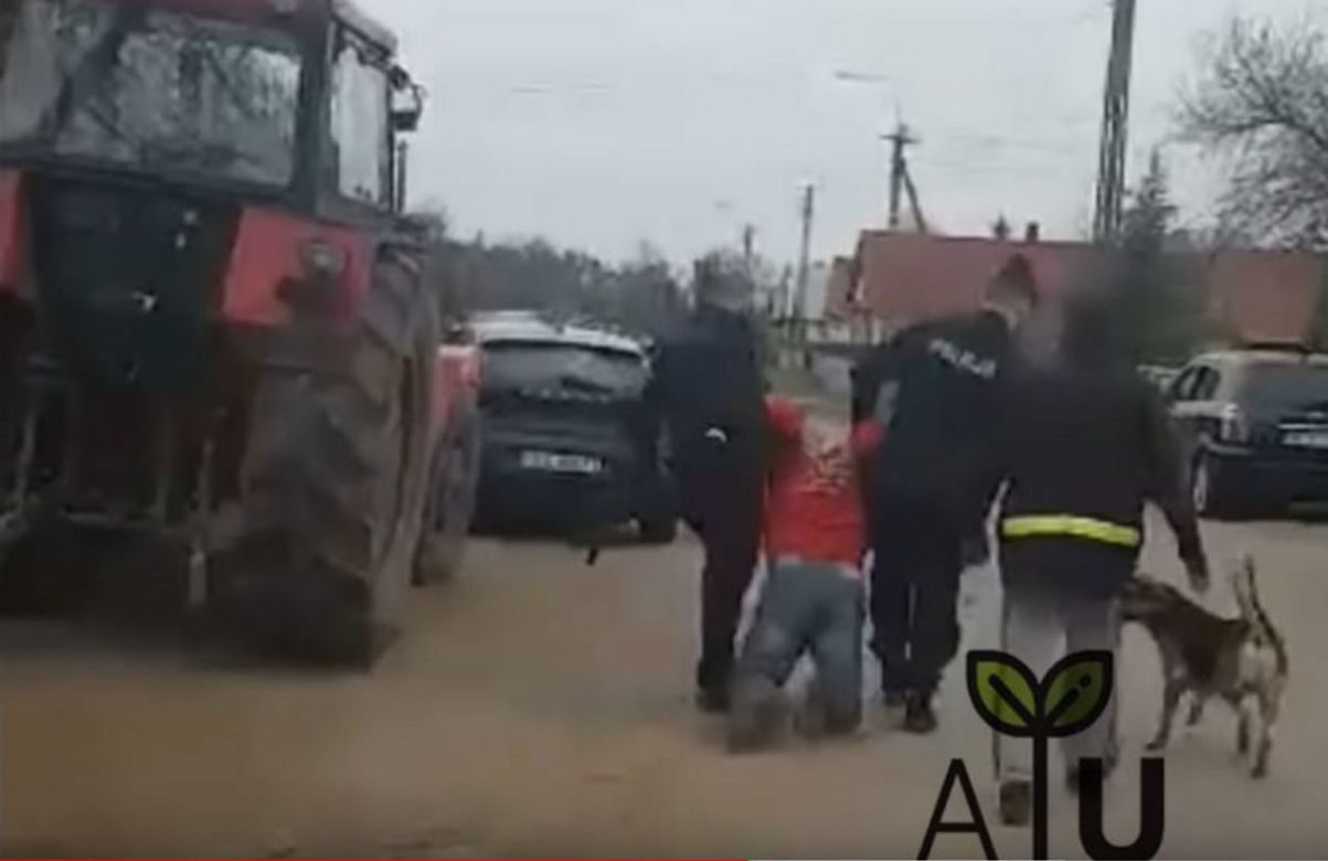 Zatrzymania Gienka z Plutycz przez policję