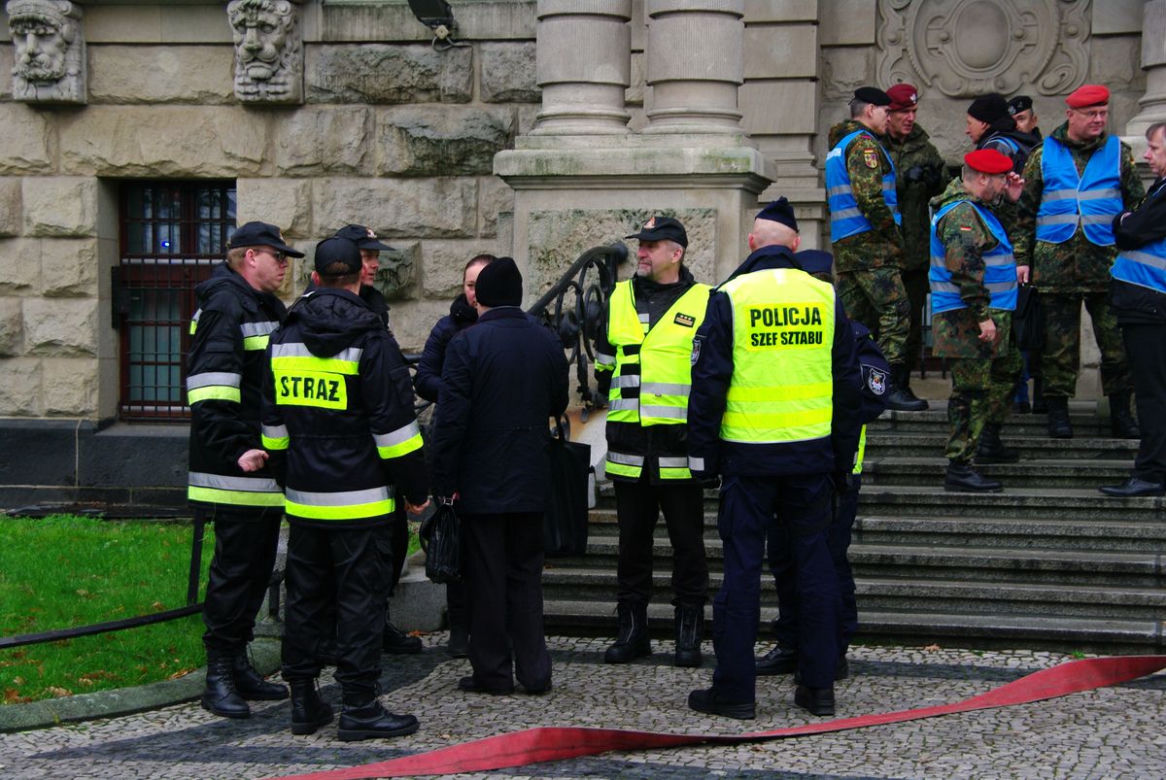 Ewakuacja Zachodniopomorskiego Urzędu Wojewódzkiego w Szczecinie