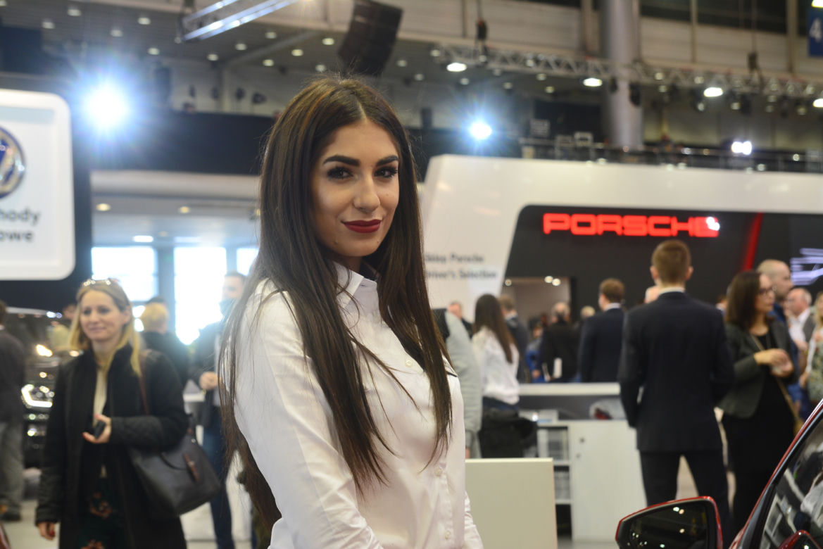 Hostessy na targach Poznań Motor Show 2018