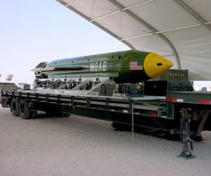 USA zrzuciło największą w historii bombę na ISIS
