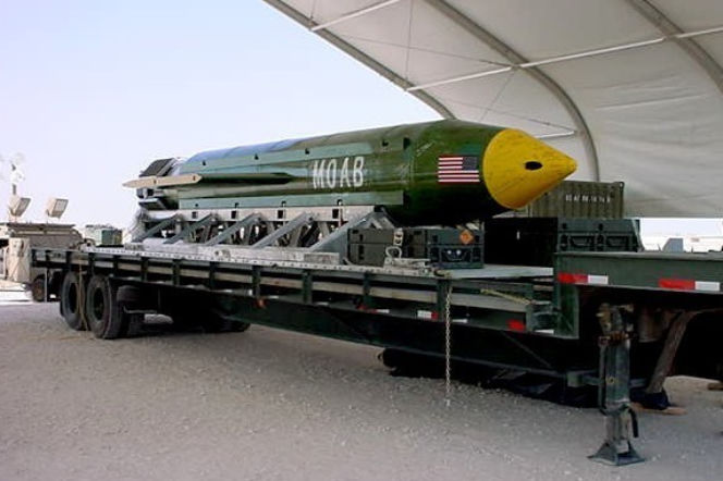USA zrzuciło największą w historii bombę na ISIS
