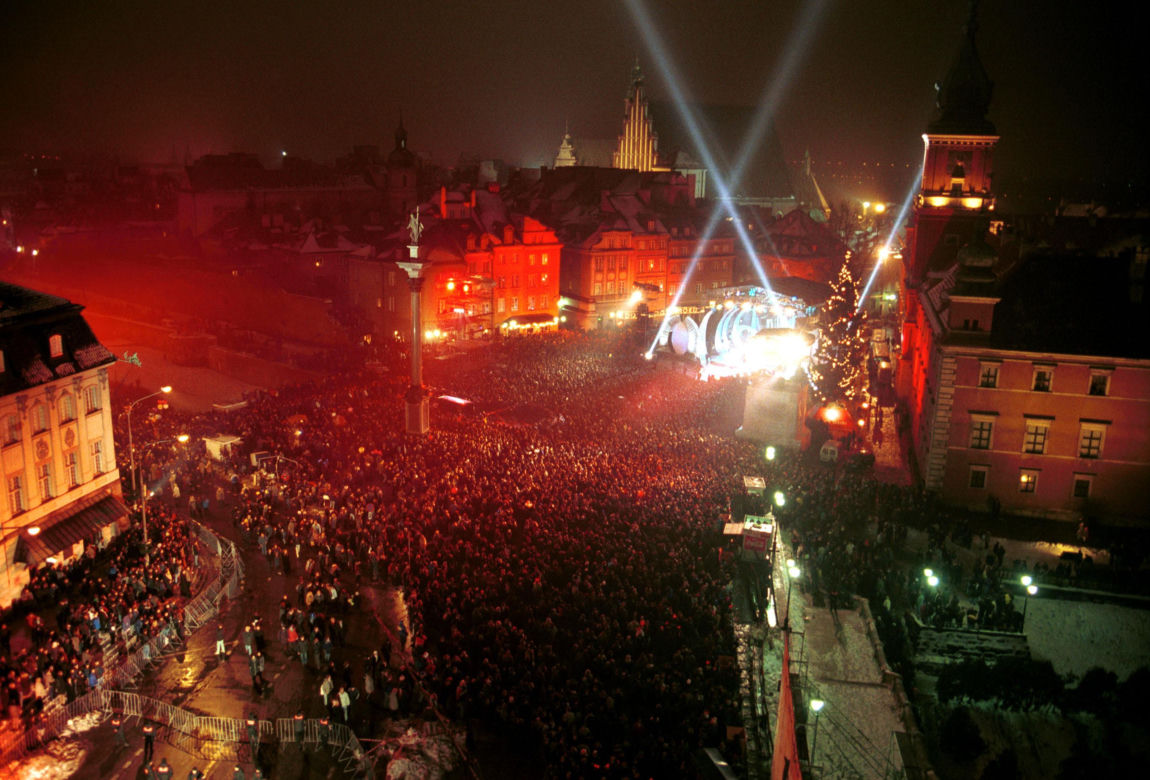 Plac Zamkowy w Warszawie 1999/2000