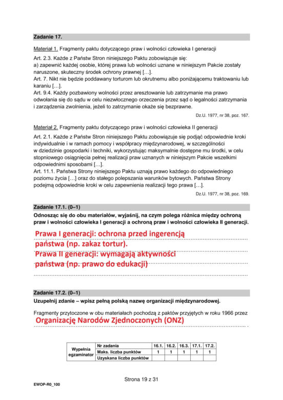 Matura 2025 WOS rozszerzony: odpowiedzi do wszystkich zadań z arkusza CKE - Formuła 2015 [13.05.2025]