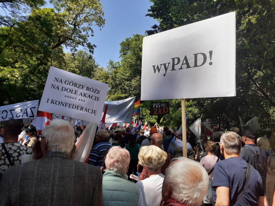 Marsz 4 czerwca w Warszawie - tłumy na ulicach stolicy!