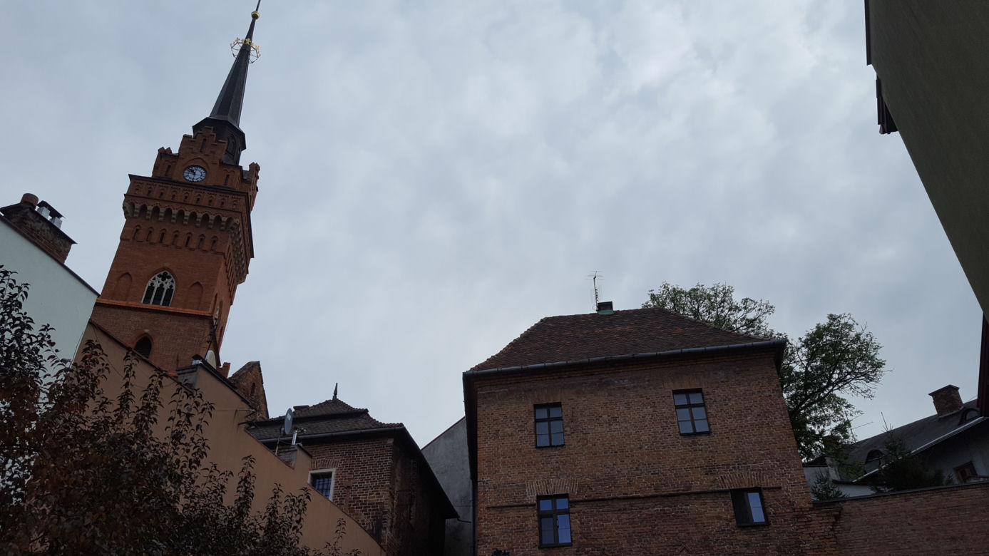 Spacer po najstarszej części Tarnowa