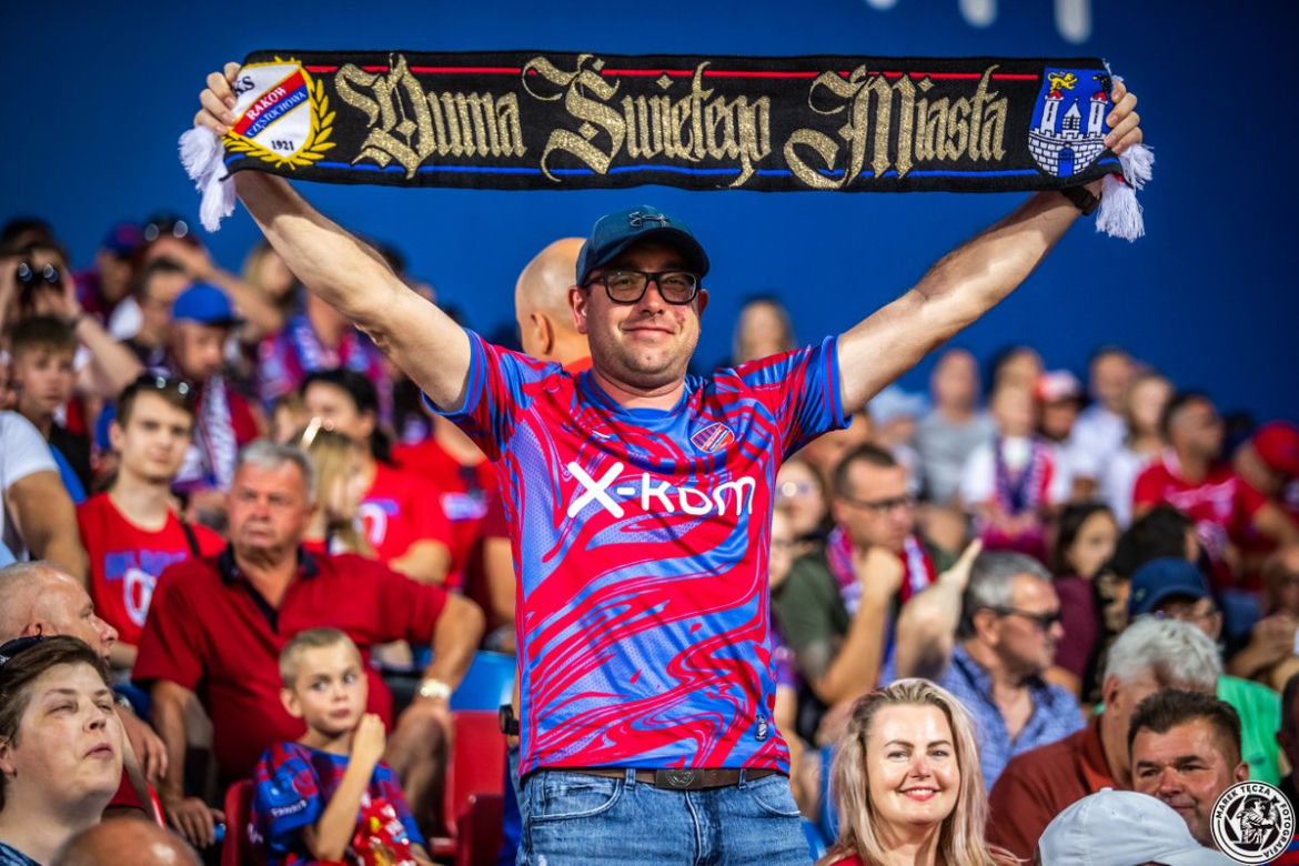 Raków Częstochowa - Legia Warszawa w meczu o Puchar Polski. Ponad 5 tys. widzów na trybunach!