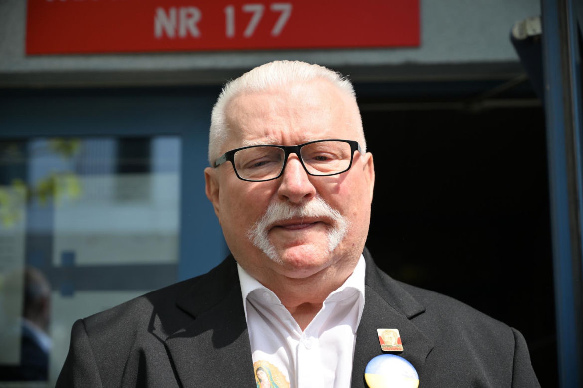 Wybory prezydenckie 2025 - Lech Wałęsa.
