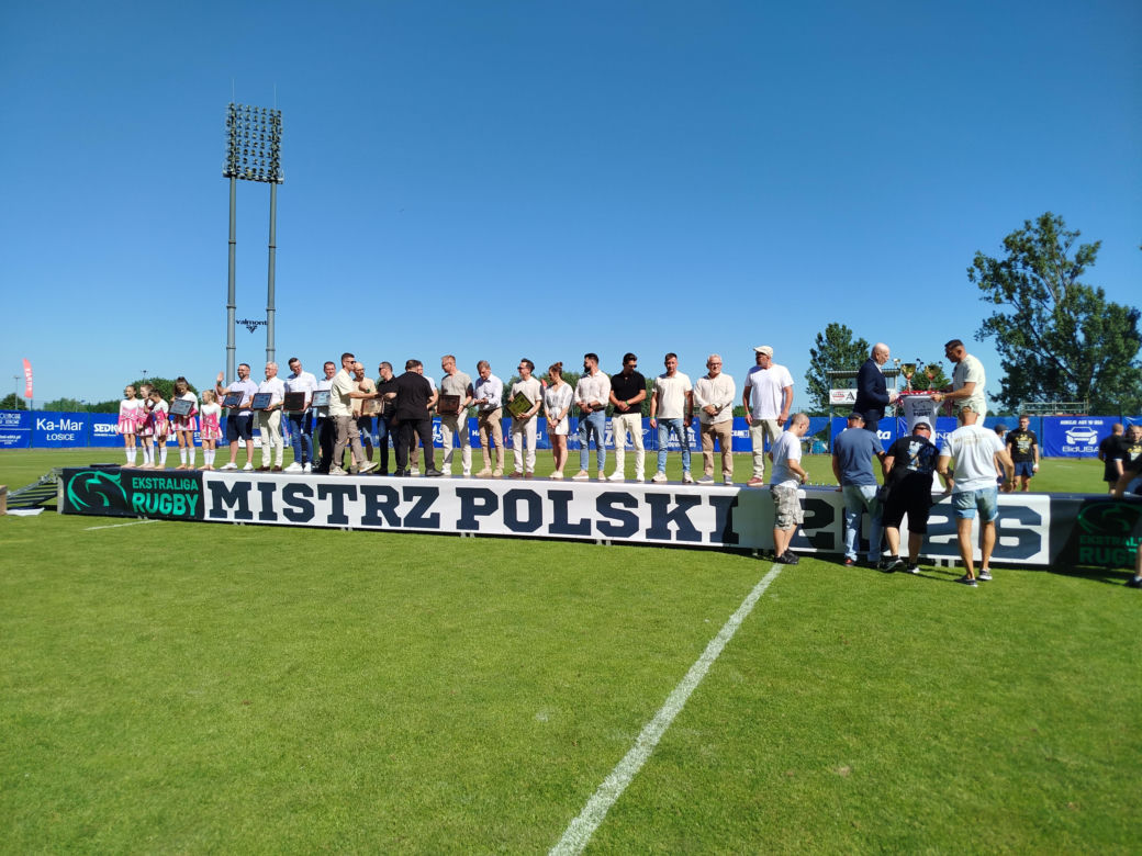MKS Awenta Pogoń Siedlce pokonała zespół Energa Ogniwo Sopot i drugi rok z rzędu zdobyła tytuł Mistrza Polski Ekstraligi Rugby!