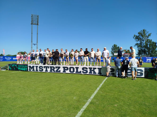 MKS Awenta Pogoń Siedlce pokonała zespół Energa Ogniwo Sopot i drugi rok z rzędu zdobyła tytuł Mistrza Polski Ekstraligi Rugby!