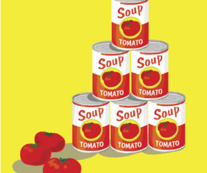 Dekoracja w stylu pop - art